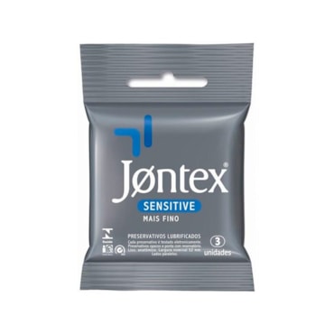 Preservativo Jontex Sensitive c/3un