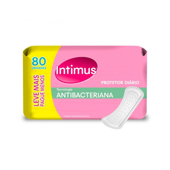 Protetor Diário Intimus Antibac Lv+ Pg- c/8un