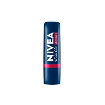 Protetor Labial Nivea Hidra Color Vermelho 4.8gr