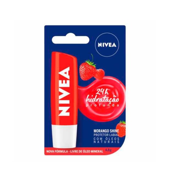 Protetor Labial Nivea Morango 