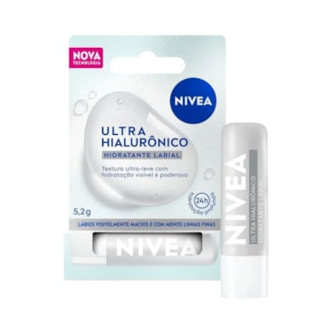 Protetor Labial Nivea Ultra Hialurônico 5,2g