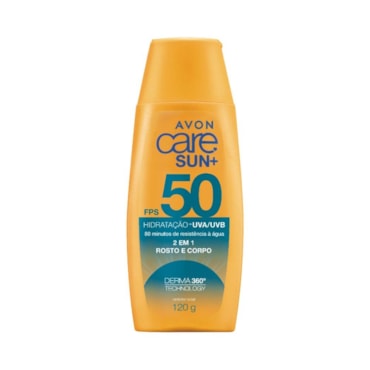Protetor Solar Avon Care SunRosto E Corpo FPS 50 120g