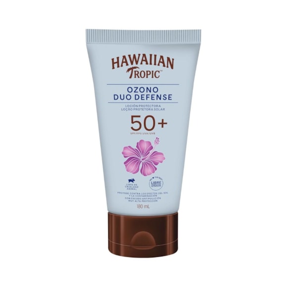Protetor Solar Corporal Hawaiian Tropic Ozono FPS 50 Loção 180ml