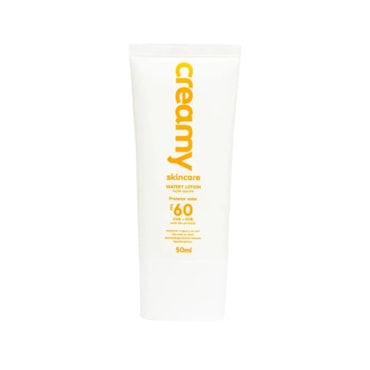 Protetor Solar Creamy FPS 60 Watery Lotion 50ml