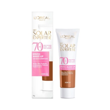 Protetor Solar Facial Loreal FPS 70 Expertise Efeito Makeup 5.0