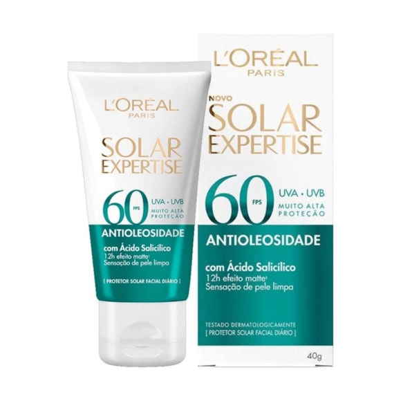 Protetor Solar Facial L'Oréal Solar Expertise Antioleosidade Fps60