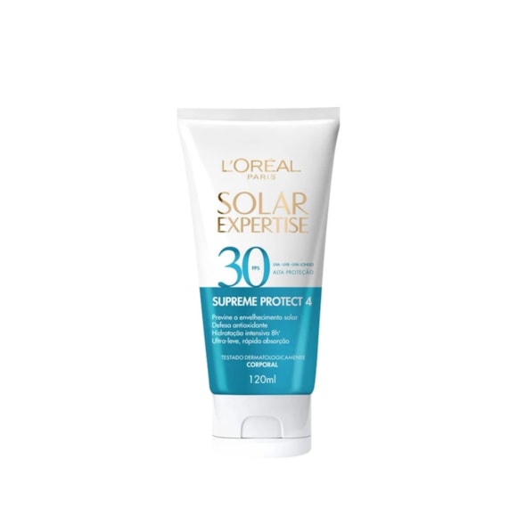 Protetor Solar L'Oréal Paris FPS30 Supreme Protetor 120ml