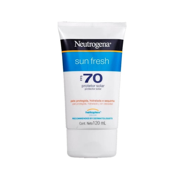 Protetor Solar Neutrogena Sun Fresh Fps 70 120Ml