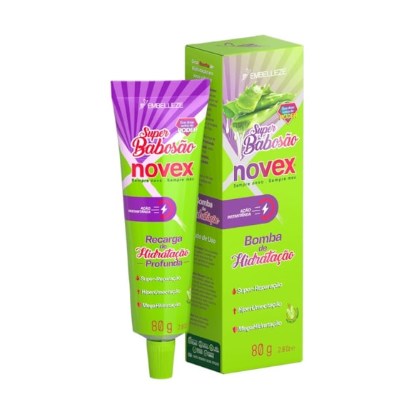 Recarga Novex Hidratação Profunda Super Babosão 80gr