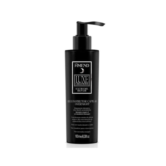 Reconstrutor Capilar Overnight Amend Luxe Creations Extreme Repair 180ml