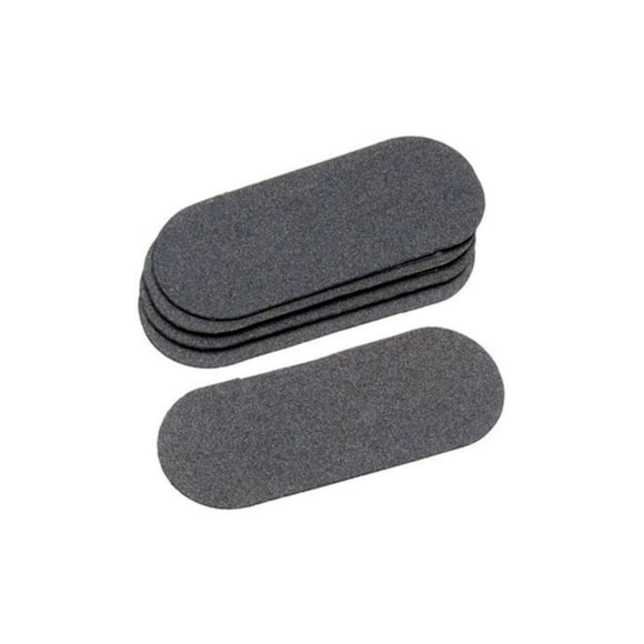 Refil De lixa Para Pés Santa Clara Preta Grossa 2292 com 12un