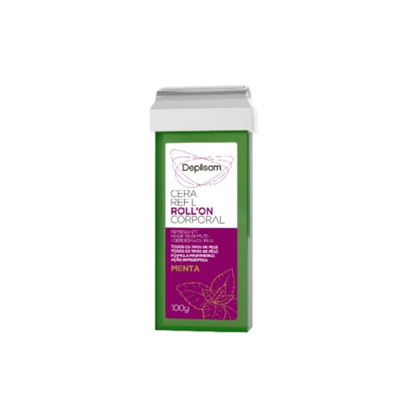 Refil Depilatório Roll On Depilsam Menta 100gr
