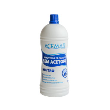 Removedor de Esmalte Acemar Sem Acetona Neutro 450ml