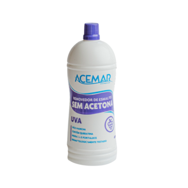 Removedor de Esmalte Acemar Sem Acetona Uva 450ml
