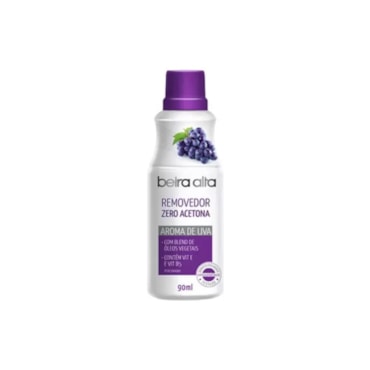 Removedor De Esmalte Beira Alta Zero Acetona Uva 90ml