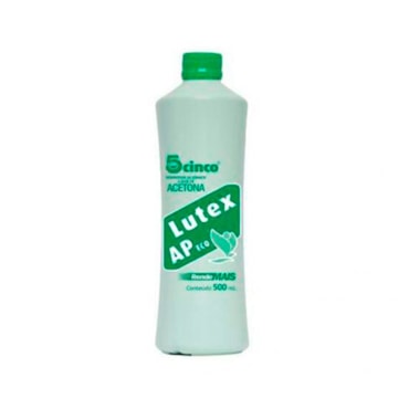 Removedor De Esmalte Lutex Ap Eco 500Ml