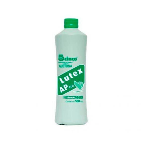 Removedor De Esmalte Lutex Ap Eco 500Ml