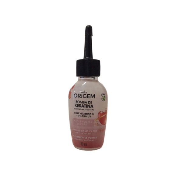 Reparador De Pontas Origem Bomba Keratina 30ml