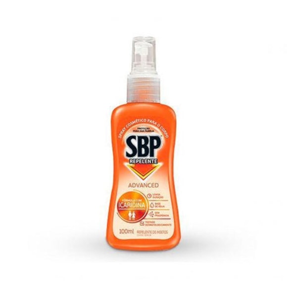 Repelente Spray Sbp Com Icaridina Advanced 100Ml