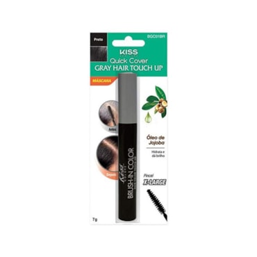 Retoque De Raiz Brush-In Kiss Preto
