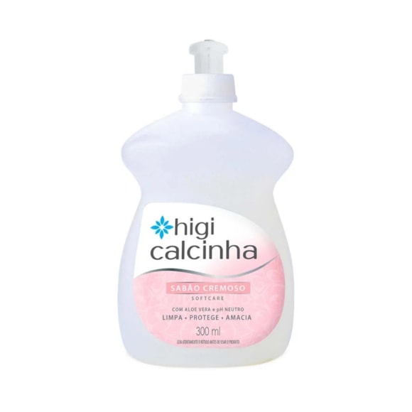 Sabão Cremoso Higi Calcinha 300ml Softcare