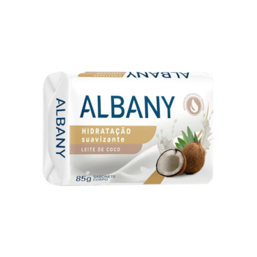 Sabonete Albany Leite de Coco 85g