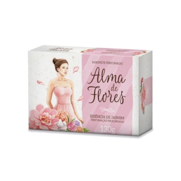 Sabonete Alma De Flores Essencia Jasmim 130G