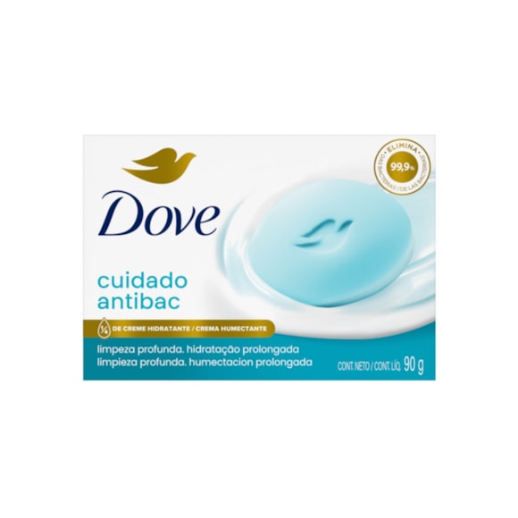 Sabonete Dove Antibacteriano Cuida e Protege 90g