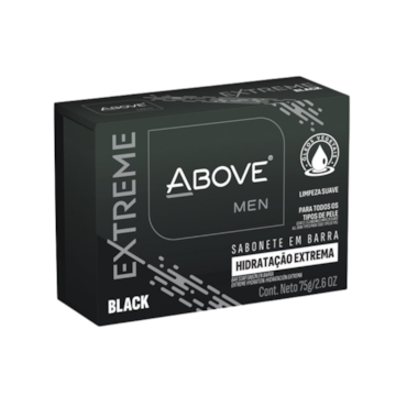 Sabonete em Barra Above Extreme Black 75g