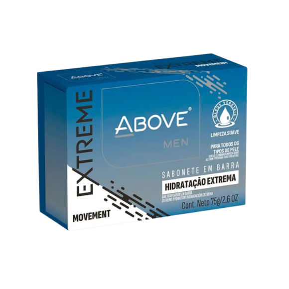 Sabonete em Barra Above Men Extreme Movement 75g