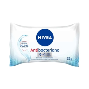 Sabonete em Barra Nivea Antibacteriano 3 em 1 85g