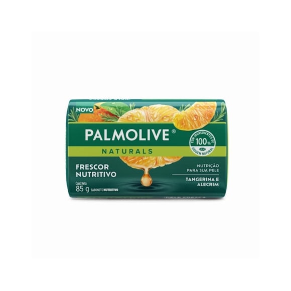 Sabonete em Barra Palmolive Naturals Frescor Nutritivo com Tangerina e Alecrim 150g