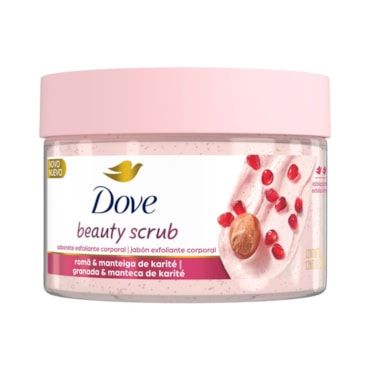 Sabonete Esfoliante Corporal Dove Beauty Scrub Romã e Manteiga de Karitê 280g