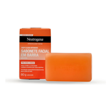 Sabonete Facial Limp Prof Neutrogena Deep Clean 80g