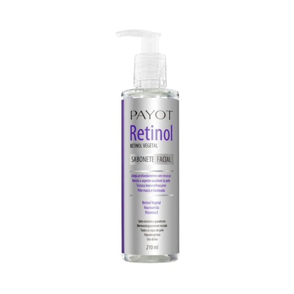 Sabonete Facial Payot Retinol 210ml