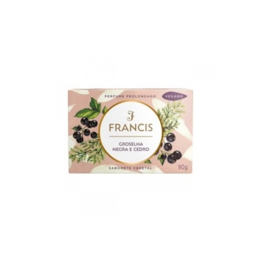 Sabonete Francis Clássico Preto 90g