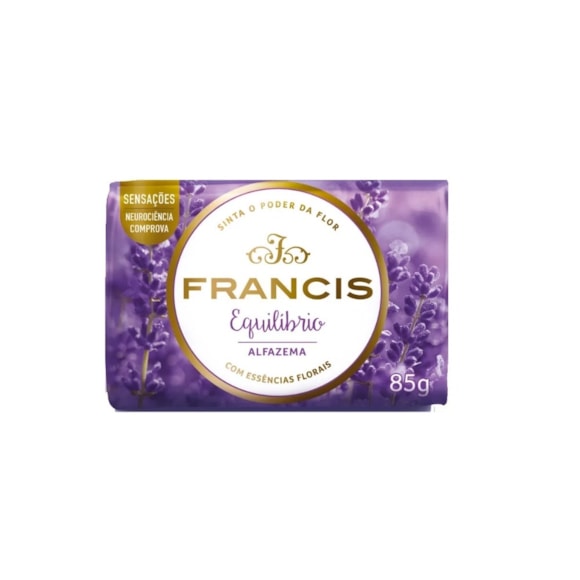 Sabonete Francis Suave Lilas 85G