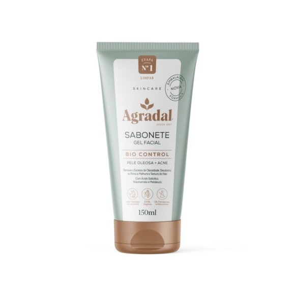 Sabonete Gel Facial Agradal Bio Control 150ml