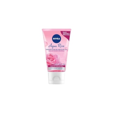 Sabonete Gel Facial Nivea Micellair Água De Rosas 150ml