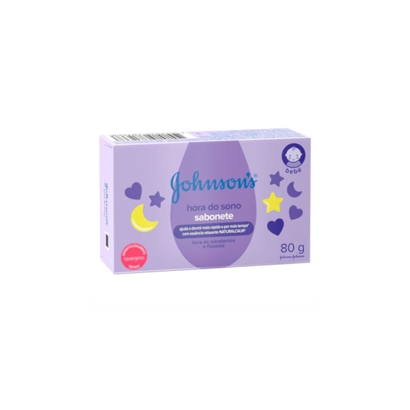 Sabonete Infantil Johnson Hora Do Sono 80g