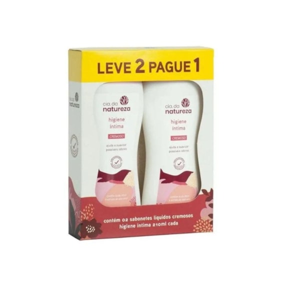 Sabonete Íntimo Cia Da Natureza Lv2 Pg1 210ml