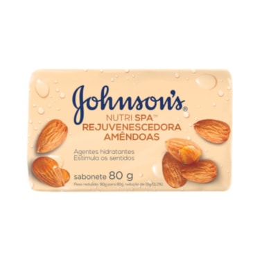 Sabonete Johnson's Amêndoas 80g