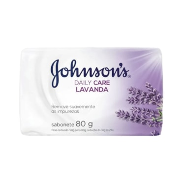 Sabonete Johnson'S Care Lavanda 80g