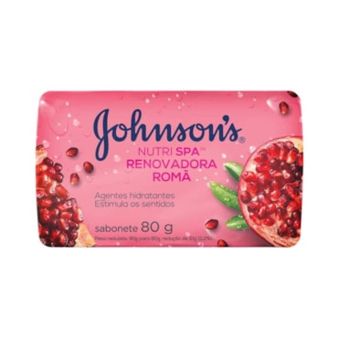 Sabonete Johnson'S Romã 80g