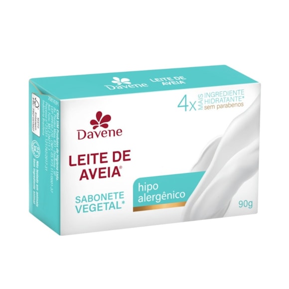 Sabonete Leite De Aveia Hipoalergenico 90G