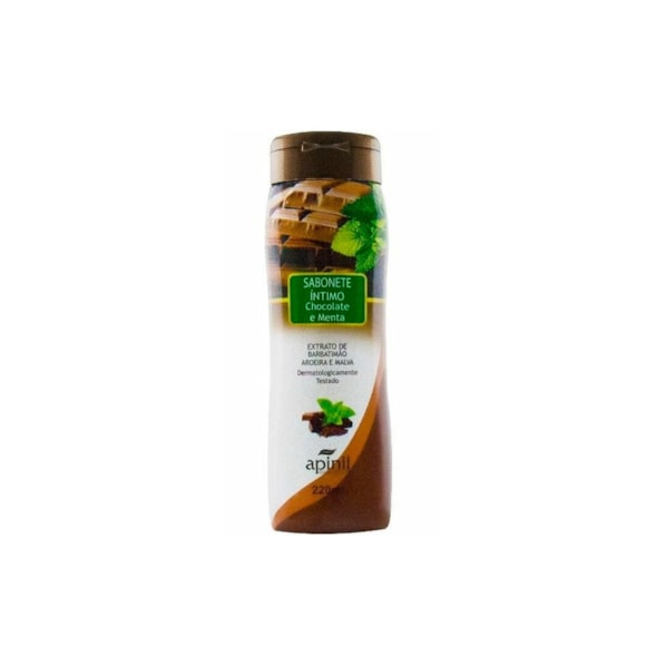 Sabonete Líquido Apinil Chocolate e Menta 220ml
