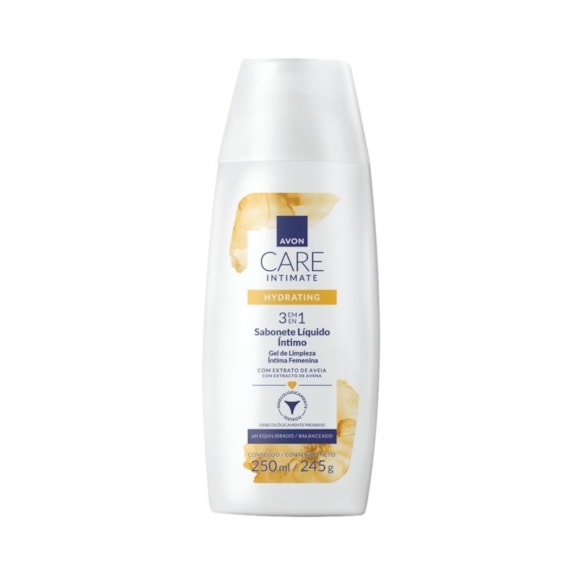 Sabonete Líquido Avon Care Íntimo Hydrating 250ml