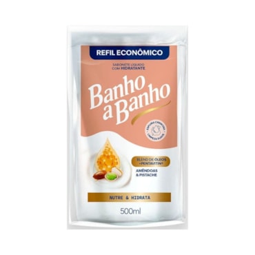 Sabonete Líquido Banho A Banho Amendoas E Pistache 500ml