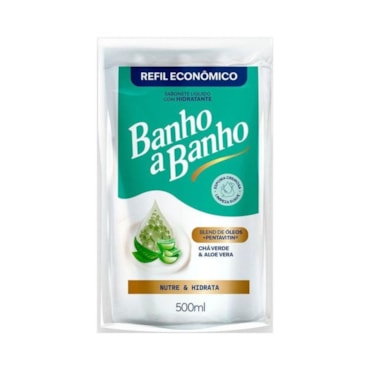 Sabonete Líquido Banho A Banho Chá Verde E Aloe Vera 500ml