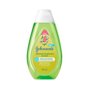Sabonete Líquido de Glicerina Johnson’s Baby Lavanda 200ml